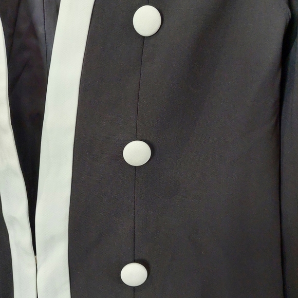 [Balmain] Decorative-button Single Breasted Blazer - Picture 6 of 14